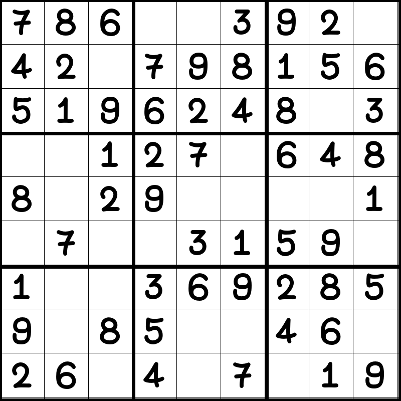 easy sudoku