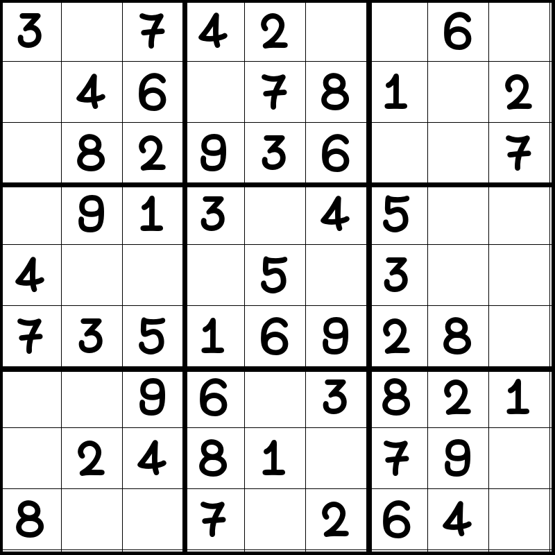 moderate sudoku